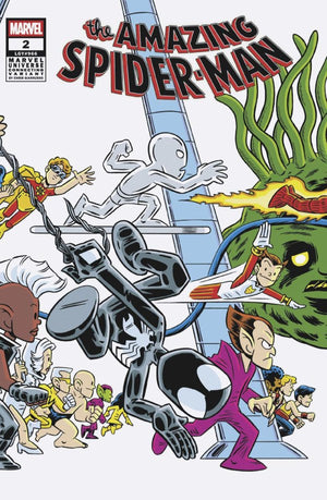 AMAZING SPIDER-MAN #2 (2025) CHRIS GIARRUSSO MARVEL UNIVERSE CONNECTING WRAP VARIANT L