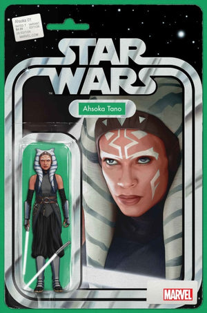 STAR WARS: AHSOKA #1 JOHN TYLER CHRISTOPHER ACTION FIGURE VARIANT