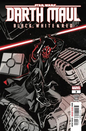 STAR WARS: DARTH MAUL - BLACK  WHITE & RED #3