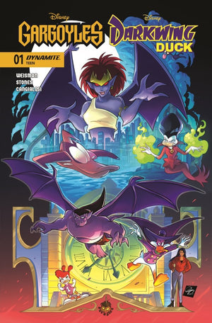 GARGOYLES / DARKWING DUCK #1 CVR D CIRO CANGIALOSI VAR