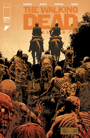 WALKING DEAD DELUXE #133 CVR B CHARLIE ADLARD & MAVE MCCAIG VAR (MR)