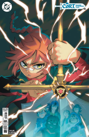 C.O.R.T. CHILDREN OF THE ROUND TABLE #5 (OF 6) CVR B TONY VALENTE CARD STOCK VAR