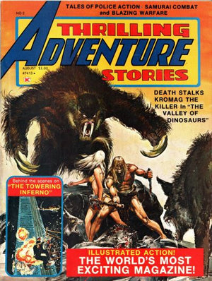 Thrilling Adventure Stories #2 (Atlas / Seaboard Comics Magazine) 1975