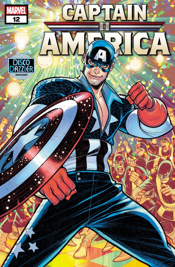 CAPTAIN AMERICA #12 (2024) ELIZABETH TORQUE DISCO DAZZLER VARIANT