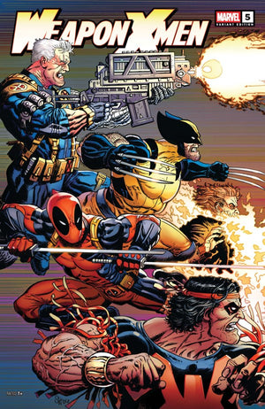 WEAPON X-MEN #5 (2025) STEVE SKROCE VARIANT