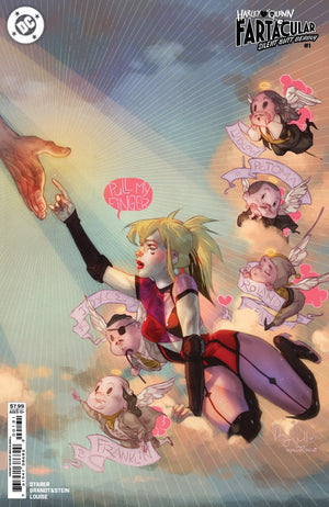 HARLEY QUINN FARTACULAR SILENT BUTT DEADLY #1 (ONE SHOT) CVR C BEN CALDWELL CARD STOCK VAR