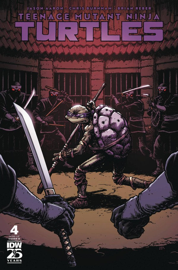 Teenage Mutant Ninja Turtles (2024) #4 Variant B (Burnham)