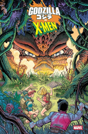 GODZILLA VS. X-MEN #1 NICK BRADSHAW MONSTER HOMAGE VARIANT