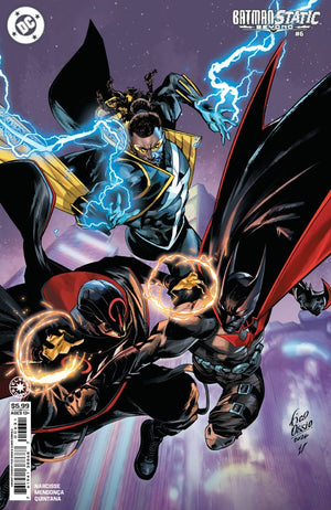 BATMAN / STATIC: BEYOND #6 (OF 6) CVR C FICO OSSIO CARD STOCK VAR