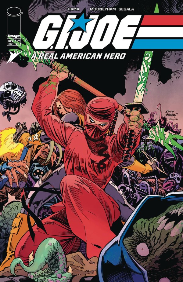 GI JOE A REAL AMERICAN HERO #312 CVR A ANDY KUBERT & TAMRA BONVILLAIN