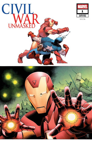 CIVIL WAR: UNMASKED #1 PAULO SIQUEIRA 5-PART CONNECTING VARIANT