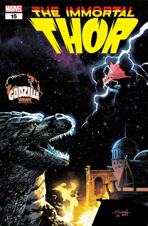 IMMORTAL THOR #15 (2024) JONAS SCHARF GODZILLA VARIANT