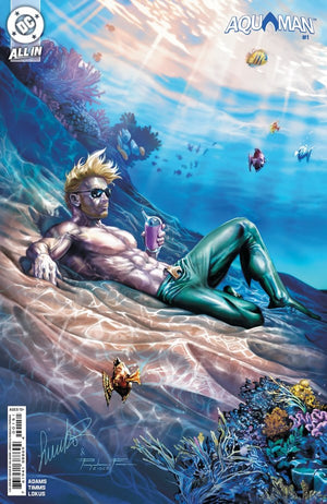 AQUAMAN #1 (2025) CVR F INC 1:25 SALVADOR LARROCA CARD STOCK VAR