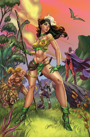 ROGUE: THE SAVAGE LAND #1 J. SCOTT CAMPBELL ROGUE VIRGIN INC 1:100 VARIANT