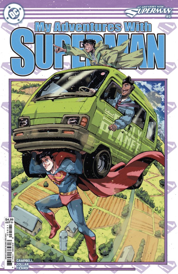 MY ADVENTURES WITH SUPERMAN #5 (OF 6) CVR B RICARDO LOPEZ ORTIZ CARD STOCK VAR