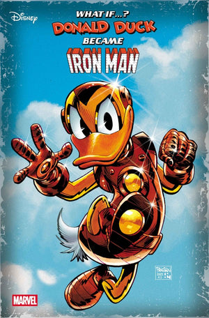 MARVEL & DISNEY: WHAT IF...? DONALD DUCK BECAME IRON MAN #1 DAN PANOSIAN VARIANT
