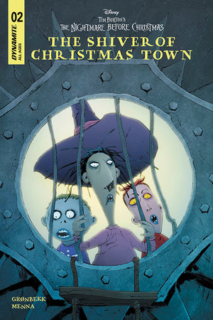 TIM BURTONS THE NIGHTMARE BEFORE CHRISTMAS THE SHIVER OF CHRISTMAS TOWN #2 CVR A JAE LEE