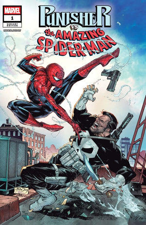 PUNISHER VS. SPIDER-MAN #1 NETHO DIAZ INC 1:25 VARIANT