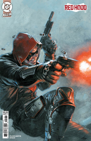 RED HOOD #1 (2025) CVR E GABRIELE DELL OTTO GOTHAM CARD STOCK VAR (MR)