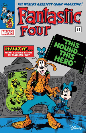 FANTASTIC FOUR #29 (2025) PAOLO MOTTURA DISNEY WHAT IF? FANTASTIC FOUR HOMAGE VARIANT [ DOOM]