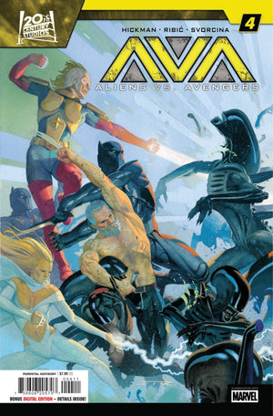 ALIENS VS. AVENGERS #4