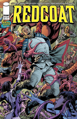 REDCOAT #17 CVR D BRYAN HITCH & BRAD ANDERSON INVINCIBLE TEAM UP WRAPAROUND VAR
