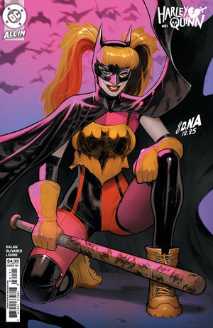 HARLEY QUINN #61 (2026) CVR B DAVID NAKAYAMA CARD STOCK VAR