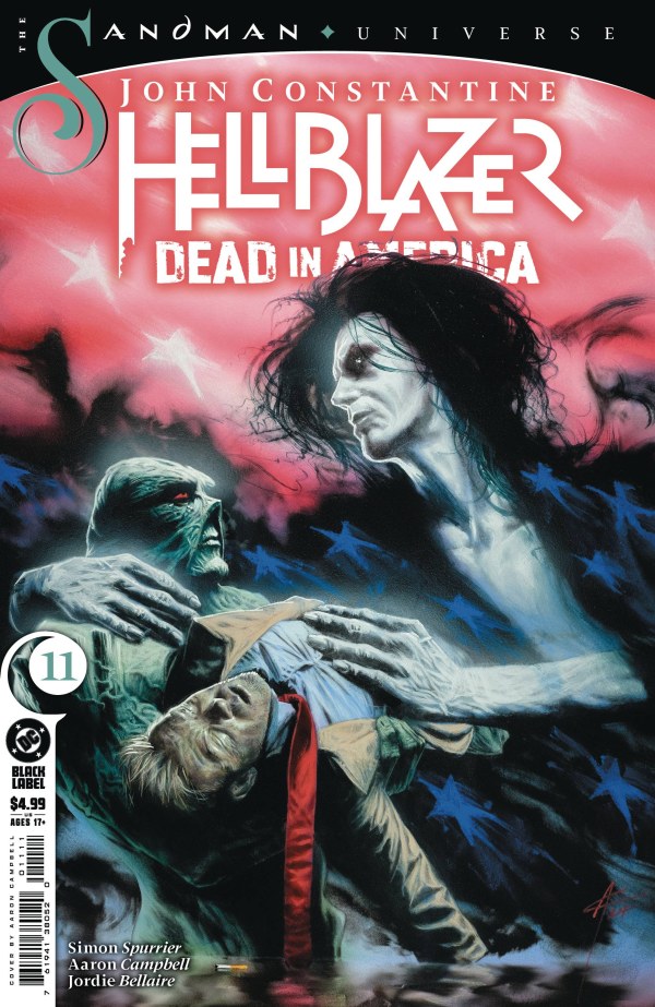 JOHN CONSTANTINE HELLBLAZER DEAD IN AMERICA #11 (OF 11) CVR A AARON CAMPBEL (MR)