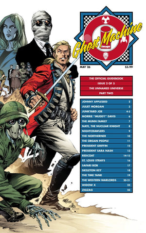 GHOST MACHINE THE OFFICIAL GUIDEBOOK #2 (OF 5) CVR C IVAN REIS & DANNY MIKI WRAPAROUND VAR