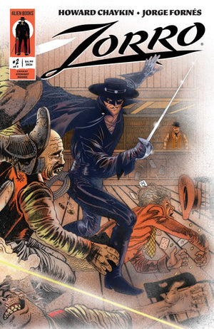 Zorro #2 (2026) Cover A (Moore Wraparound Variant)