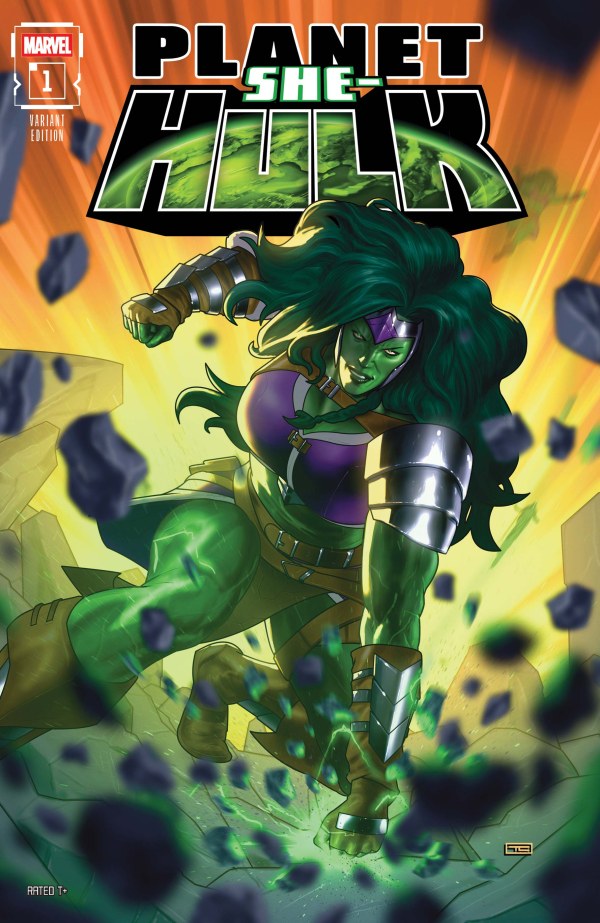 PLANET SHE-HULK #1 TAURIN CLARKE VARIANT
