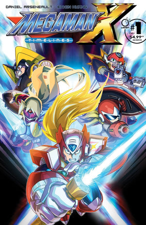 MEGA MAN X TIMELINES #1 (ONE SHOT) CVR E INC 1:5 JEFFREY CHAMBA CRUZ VAR