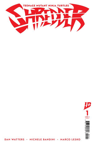 Teenage Mutant Ninja Turtles: Shredder #1 Variant D (Sketch Variant)