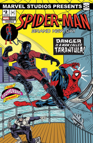 PUNISHER VS. SPIDER-MAN #2 ADAM STAFFORD SPIDER-MAN: BRAND NEW DAY MARVEL STUDIOS VARIANT