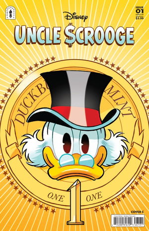 UNCLE SCROOGE FLINTHEART GLOMGOLDS SINISTER SECRET #1 (OF 3) CVR C ANDREA FRECCERO VAR