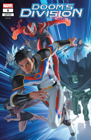 DOOM'S DIVISION #5 JUNGGEUN YOON TEAM-UP VARIANT [DOOM]