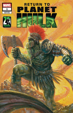RETURN TO PLANET HULK #1 DAVIDE PARATORE VARIANT