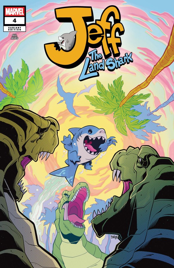JEFF THE LAND SHARK #4 DAVE BARDIN INC 1:25 VARIANT