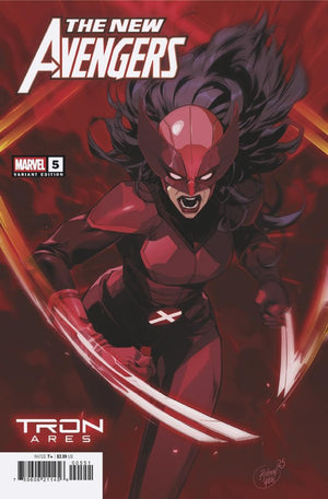 NEW AVENGERS #5 (2025) HICHAM HABCHI TRON: ARES VARIANT