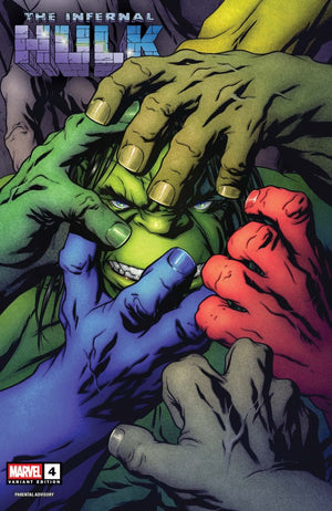 INFERNAL HULK #4 MIKE MCKONE INC 1:25 VARIANT