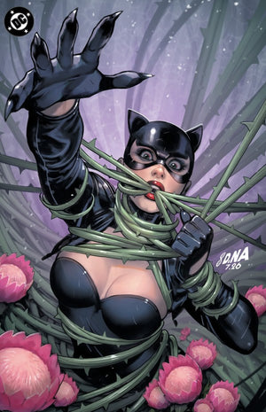 CATWOMAN #92 (2026) CVR E DAVID NAKAYAMA BAD SEEDS SPOT FOIL VAR (BATMAN BAD SEEDS)