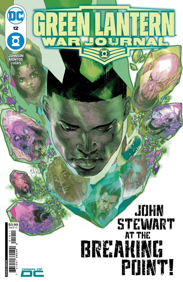 GREEN LANTERN: WAR JOURNAL #12 CVR A MONTOS