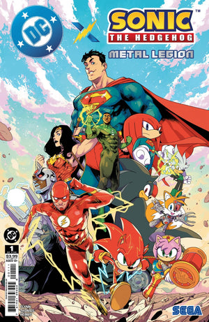 DC X SONIC THE HEDGEHOG THE METAL LEGION #1 (OF 5) CVR A PABLO M COLLAR