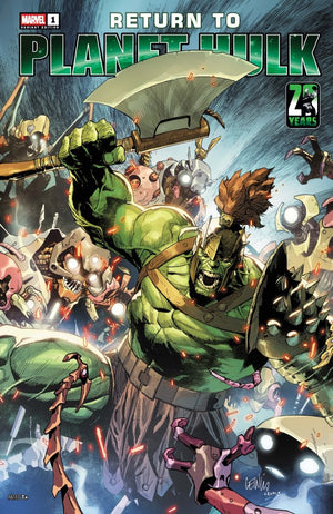 RETURN TO PLANET HULK #1 LEINIL FRANCIS YU VARIANT