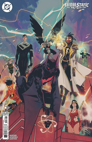 BATMAN / STATIC: BEYOND #6 (OF 6) CVR B CARMINE DI GIANDOMENICO CARD STOCK VAR