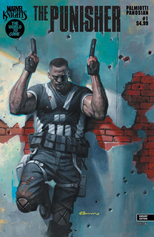 MARVEL KNIGHTS: PUNISHER #1 FABRIZIO DE TOMMASO INC 1:25 VARIANT