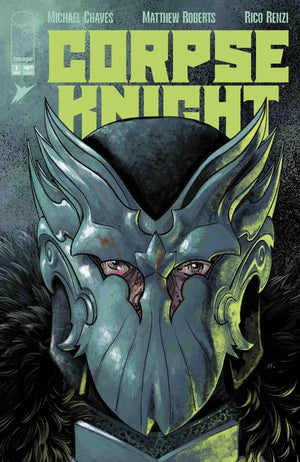 CORPSE KNIGHT #1 (OF 6) CVR G MATTHEW ROBERTS DIE CUT HELMET VAR (MR)