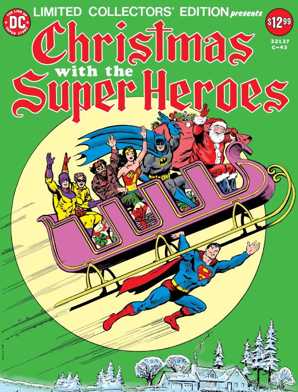LIMITED COLLECTORS EDITION #43 CHRISTMAS WITH THE SUPER-HEROES FACSIMILE EDITION CVR A CURT SWAN