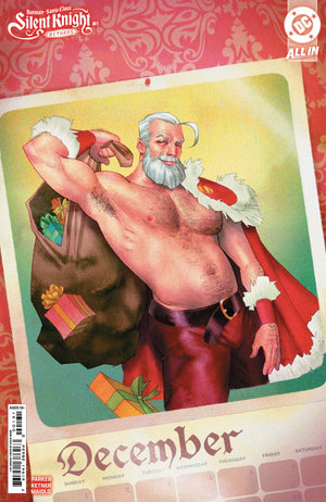 BATMAN SANTA CLAUS SILENT KNIGHT RETURNS #1 (OF 5) CVR D INC 1:25 KEVIN WADA CARD STOCK VAR