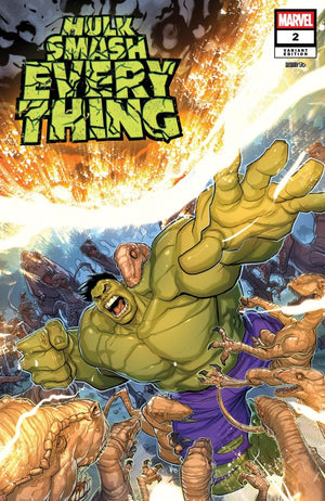 HULK: SMASH EVERYTHING #2 PETE WOODS VARIANT